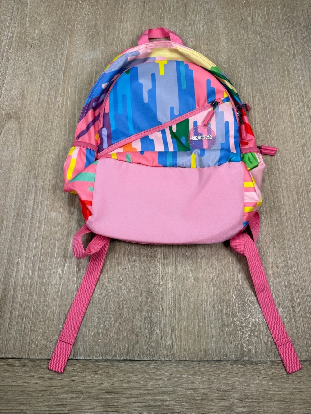 American Tourister Kids' Color Splash Backpack in Multi-Color